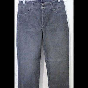 NYDJ women 4 jeans‎ lift and tuck gray danim